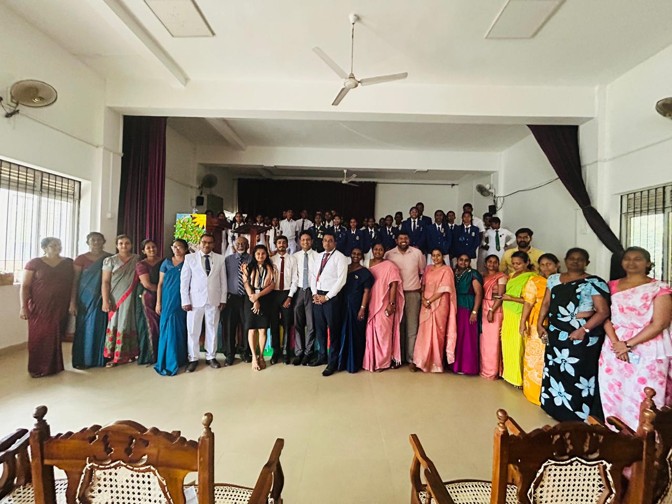 Group photograph at Hanwella programme