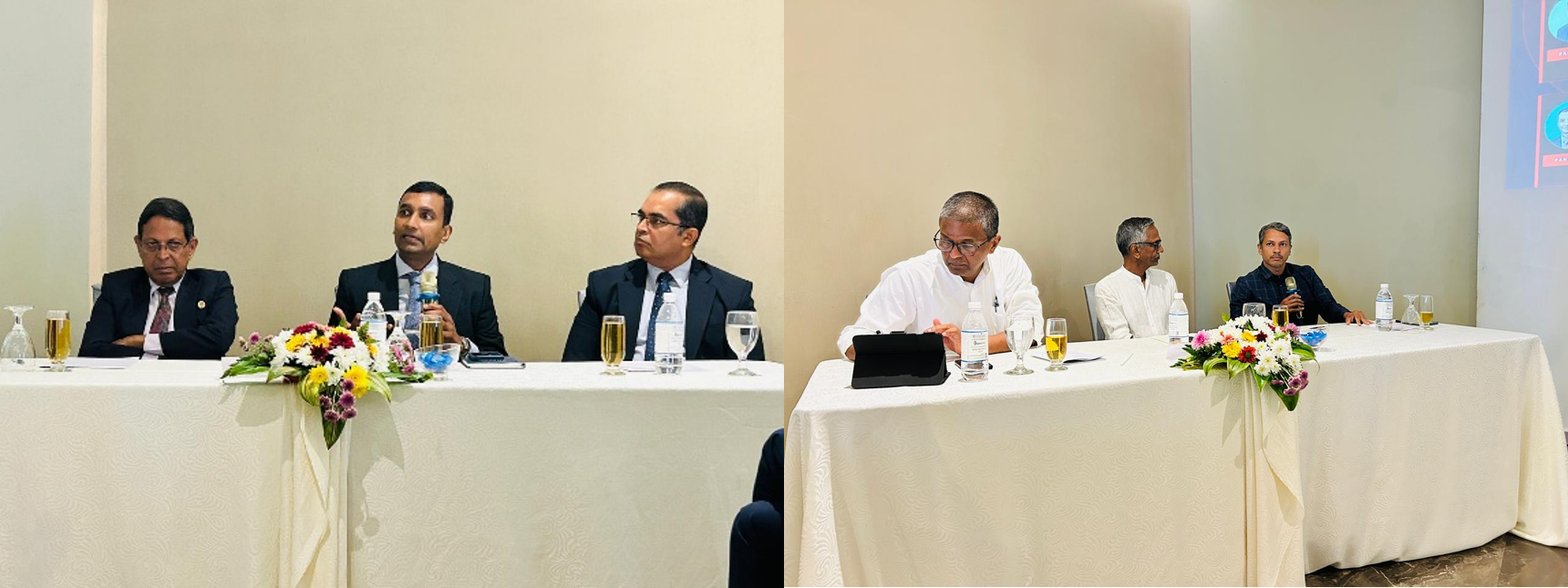 First round of the panel discussion